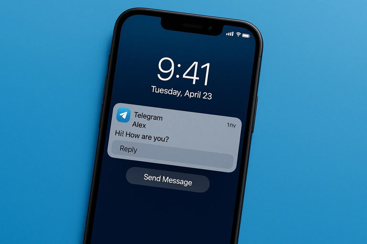 На iPhone перестали приходить уведомления Telegram после обновления